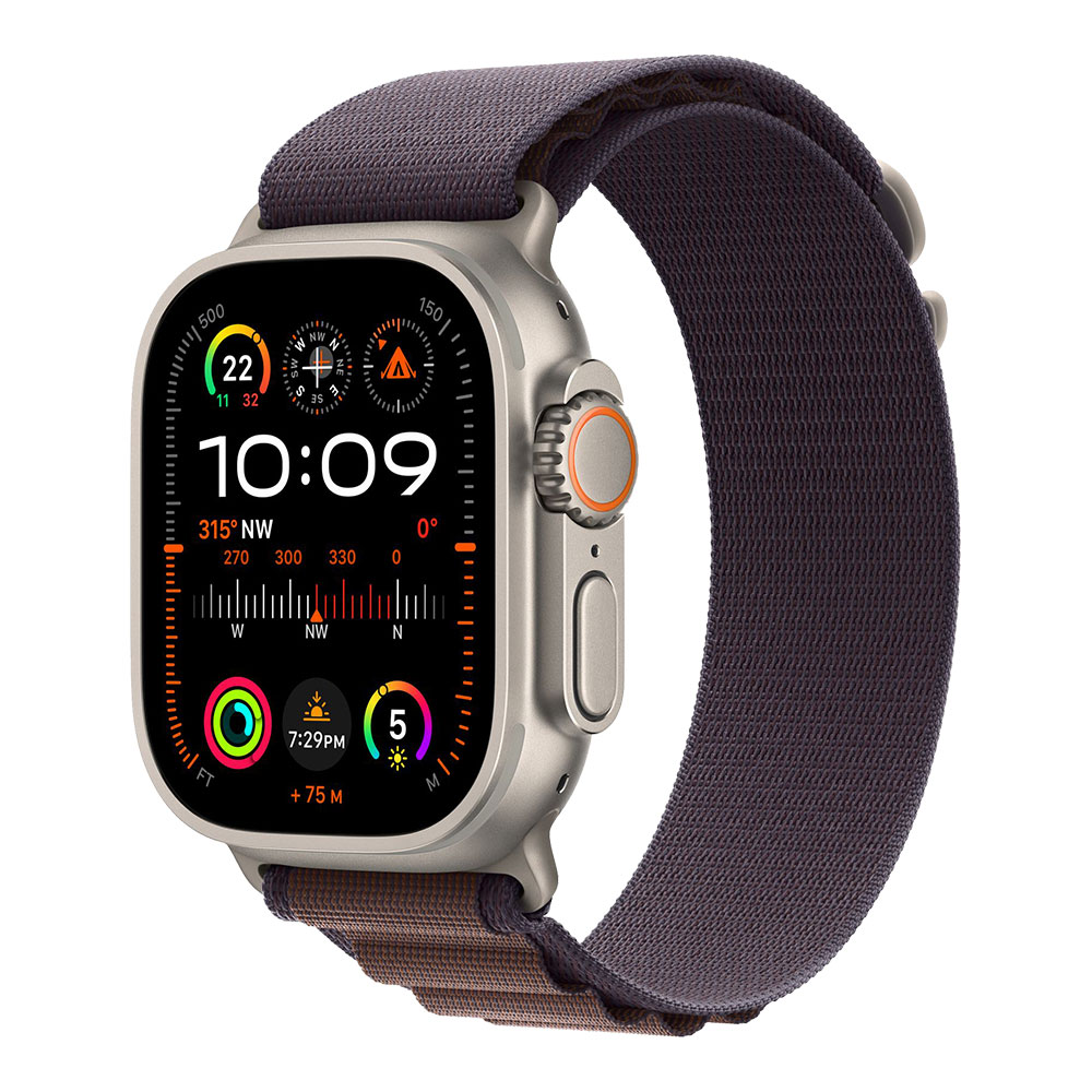 Apple Watch Ultra 2, ремешок Alpine индиго