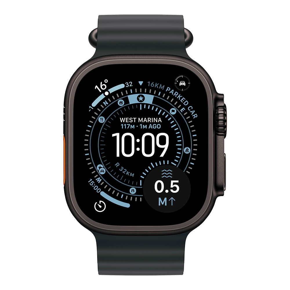 Apple Watch Ultra 3 Natural, ремешок Ocean